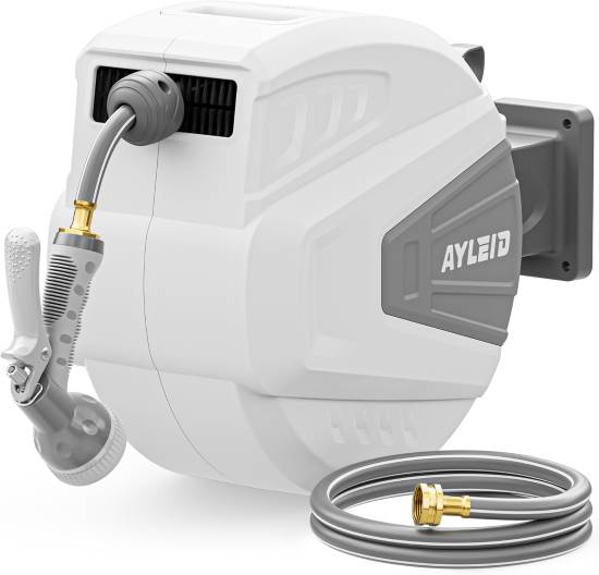 Ayleid Retractable Garden Hose Reel
