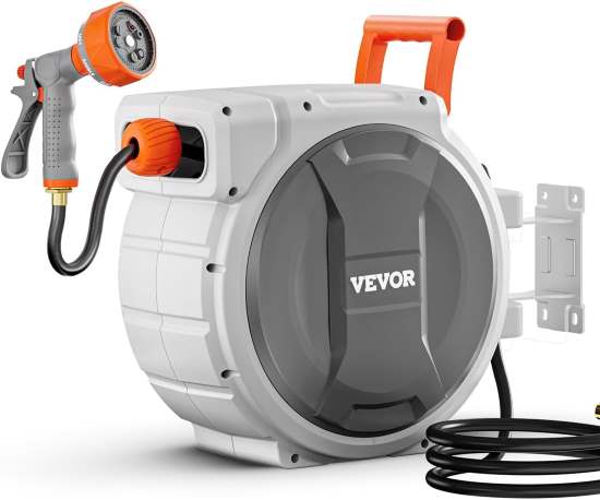 VEVOR Retractable Garden Hose Reel