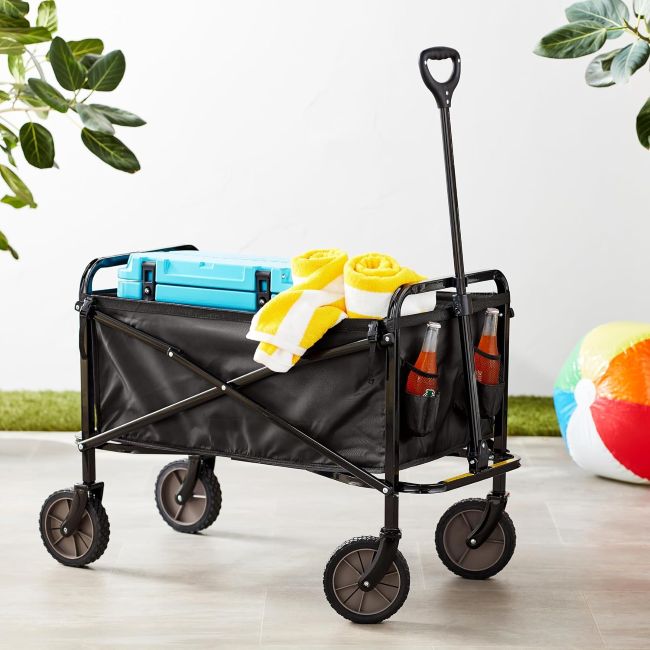 Amazon Basics heavy-duty folding utility wagon