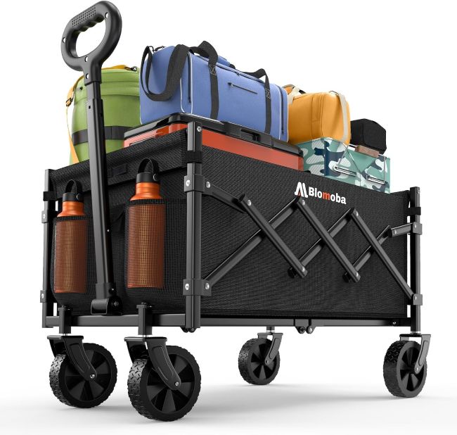 Blomoba Folding Wagon Cart for outdoor hauling