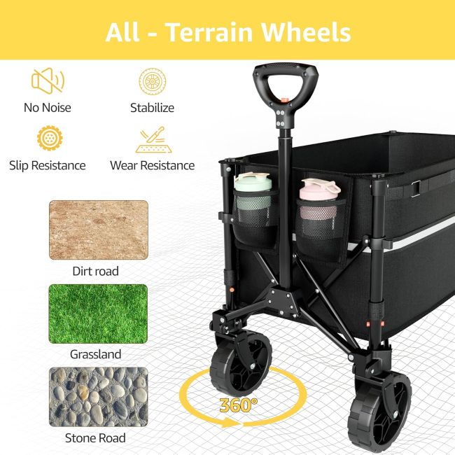 ROSONG utility wagon cart for outdoor use